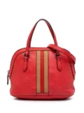 Gucci Pre-Owned 2016-2025 Mini Leather Web Dome satchel - Red
