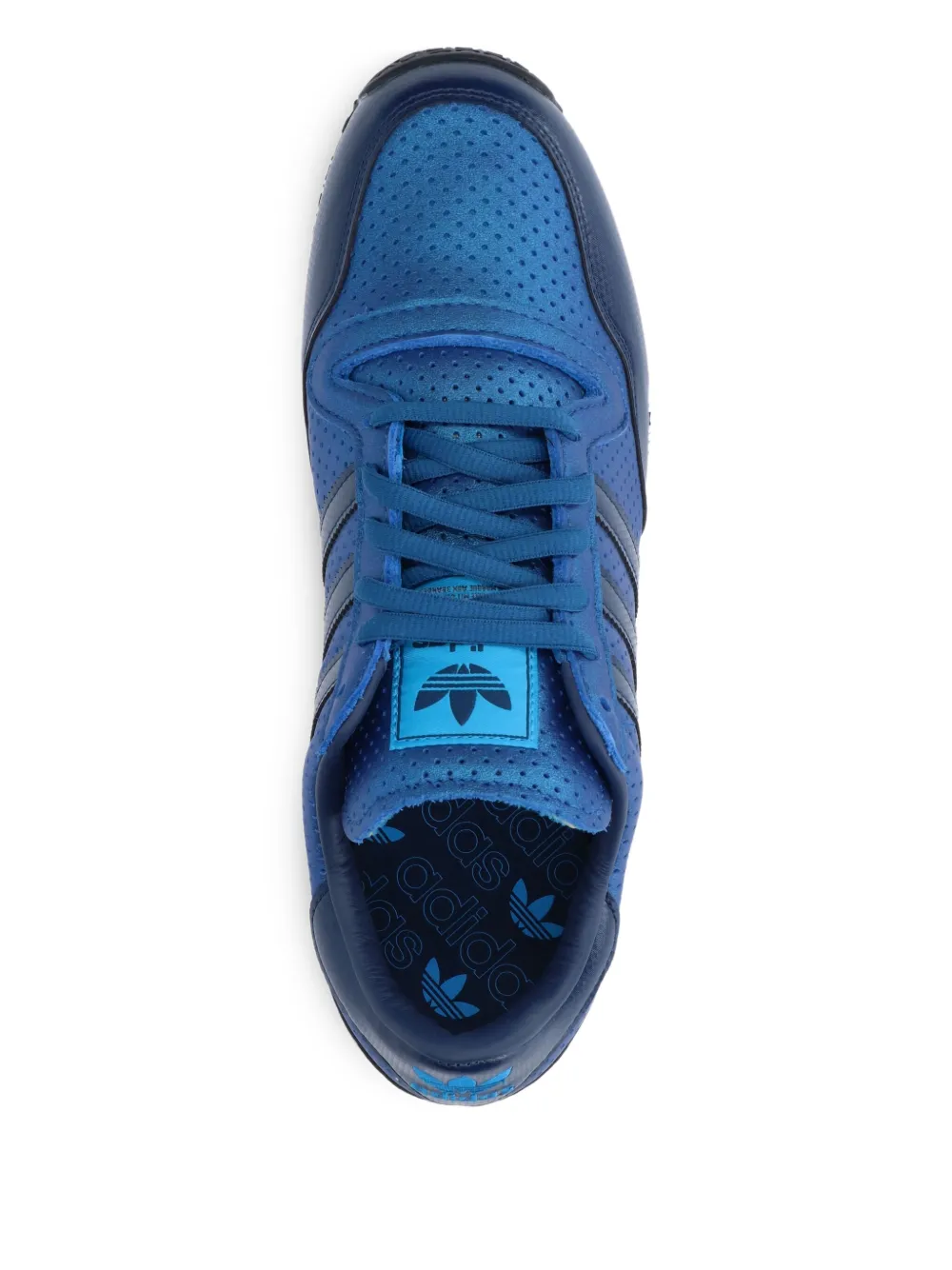 adidas perforated-detail sneakers Blue