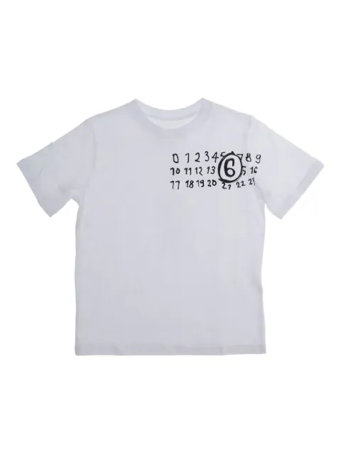 MM6 Maison Margiela Kids T-shirt con stampa