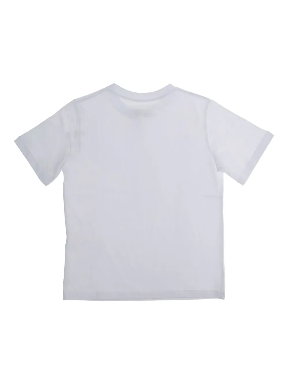 MM6 Maison Margiela Kids number-print T-shirt Wit