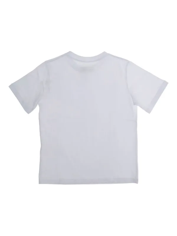 MM6 MAISON MARGIELA キッズ Tシャツ ホワイト MM6 MAISON MARGIELA/KIDS WEAR PRINTED TEE(WHITE)