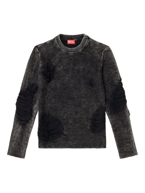 Diesel frayed-detail sweater 