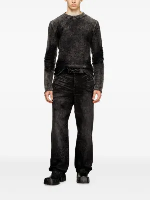 Diesel K-Matty ジップアップ カーディガン | ブラック | FARFETCH JP