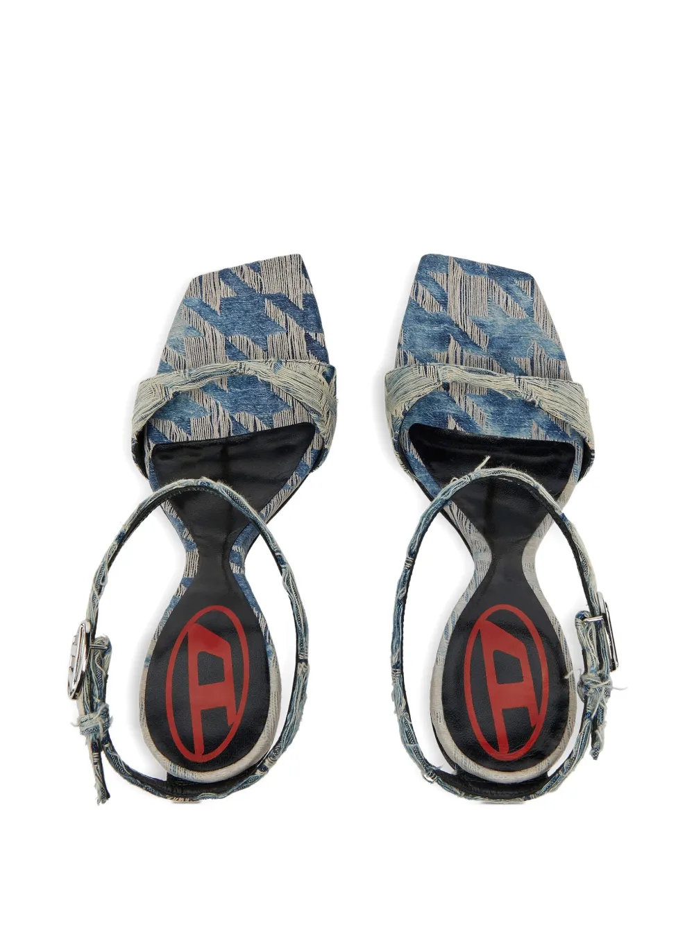 Diesel D-Amber-Wedge sandals Blue