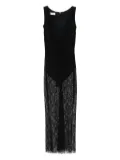 Vestiaire d'un Oiseau Libre lace midi dress - Black