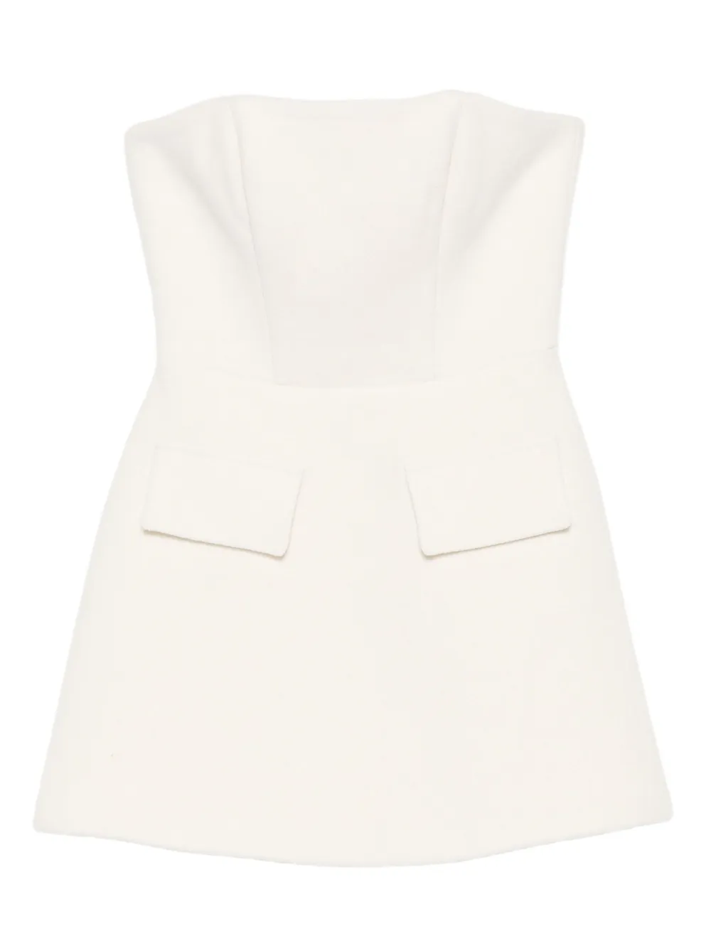 Vestiaire d'un Oiseau Libre pocket wool mini dress | Neutrals | Image 1