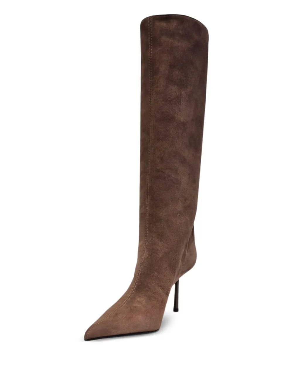 Le Silla 80mm Bella stiletto-heel pointed-toe boots Brown
