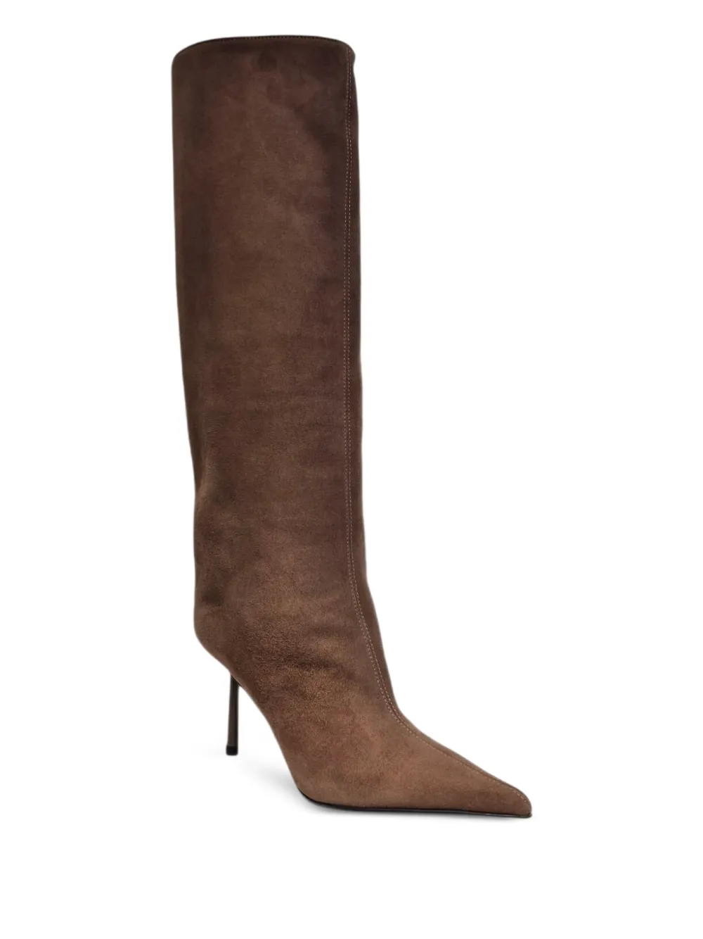 Le Silla 80mm Bella stiletto-heel pointed-toe boots Brown