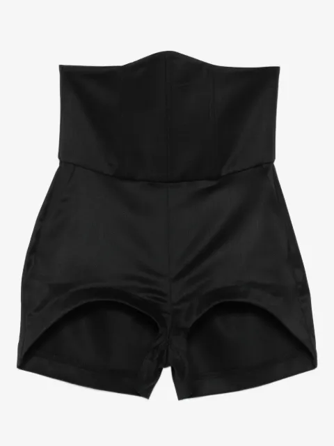 Vestiaire d'un Oiseau Libre short à détail de corset