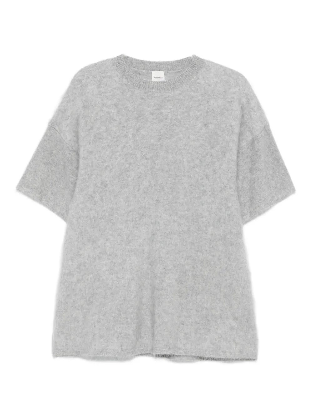 Nanushka T-shirt a maniche corte - Grigio