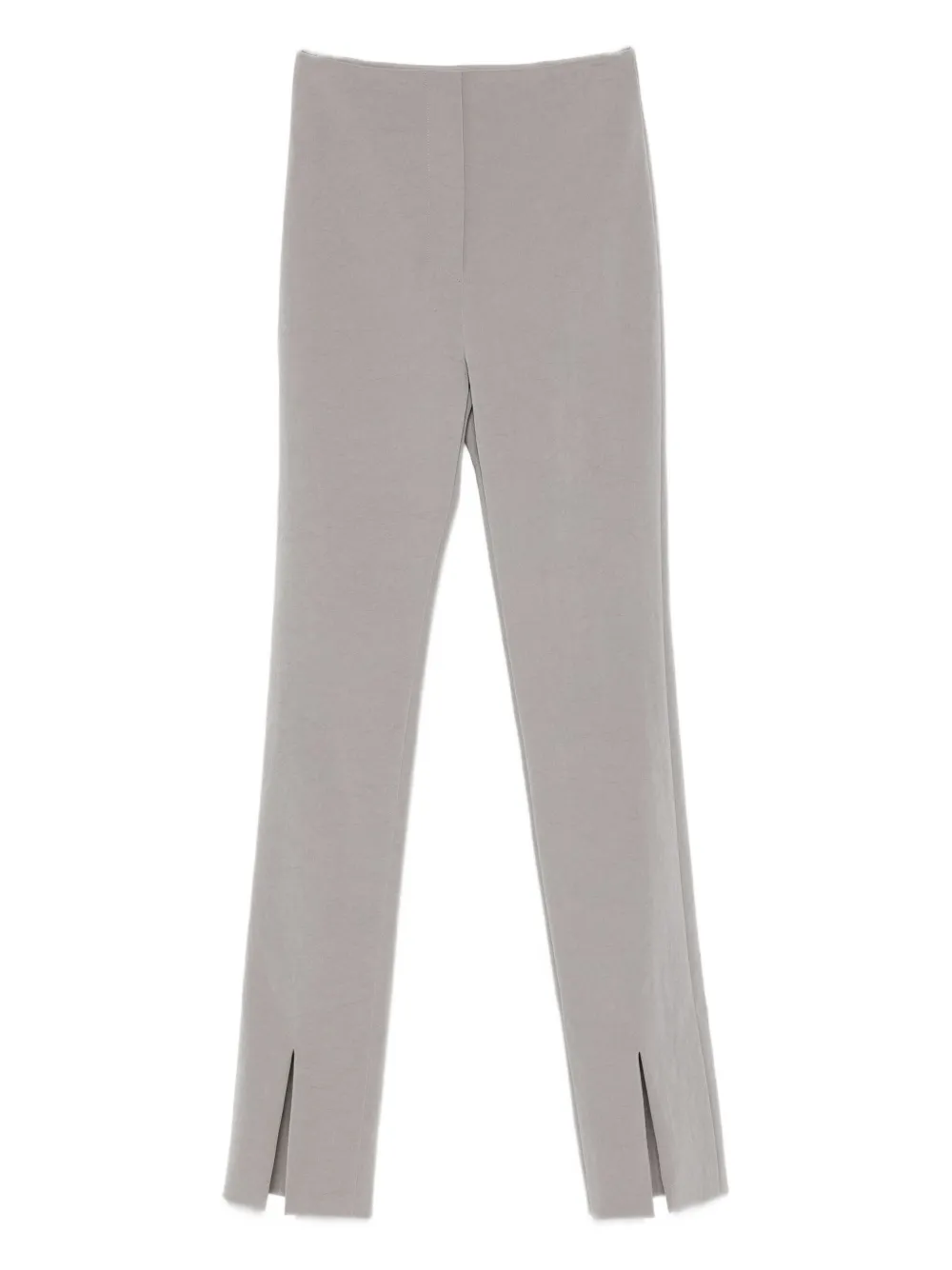 Nanushka Pantaloni con spacco sull'orlo - Grigio