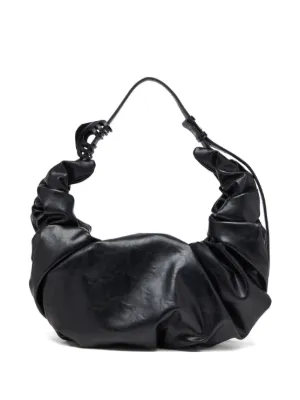 KASSL Editions Anchor Drawstring Shoulder Bag | Black | FARFETCH