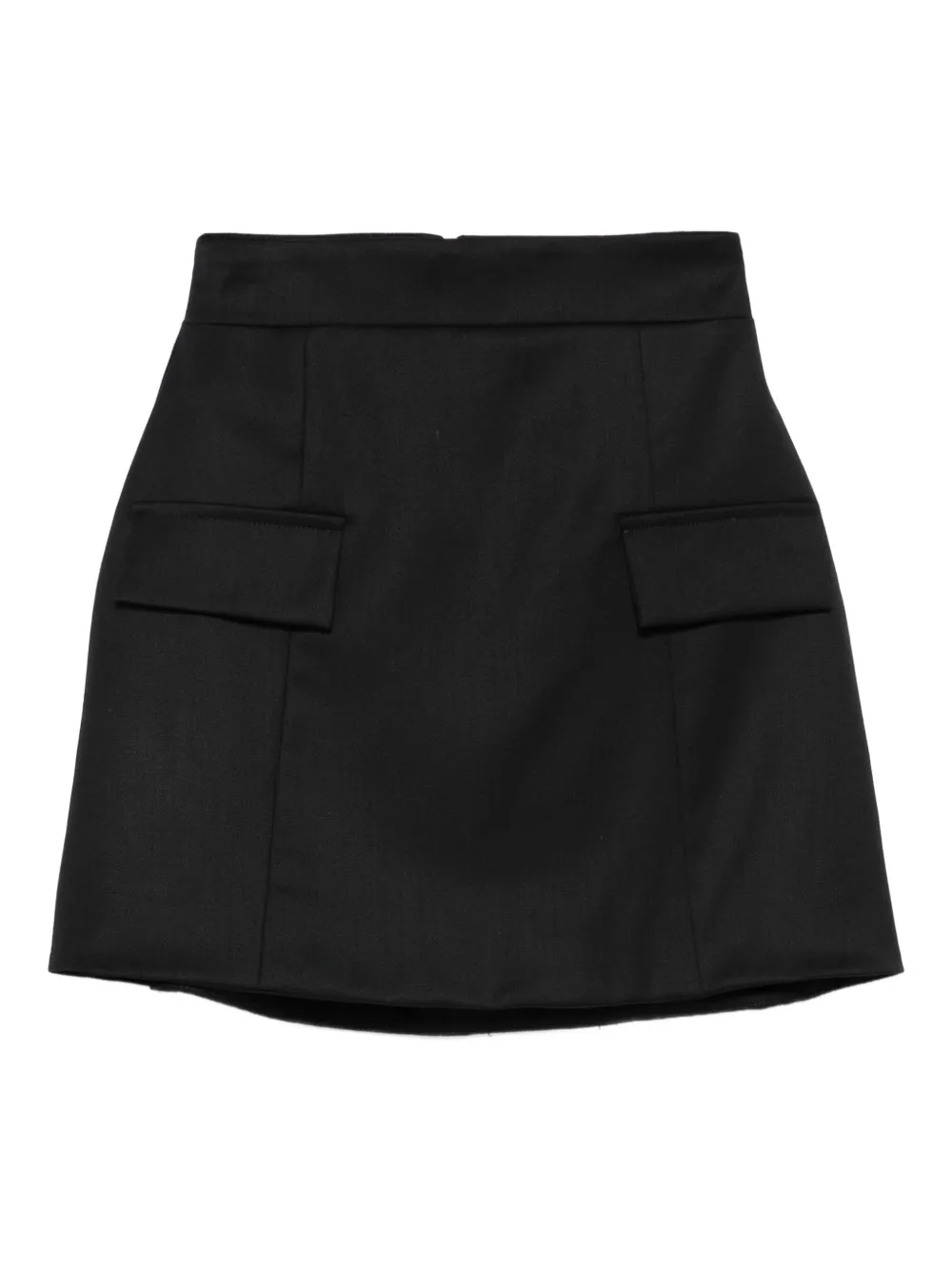Vestiaire d'un Oiseau Libre Sugar mini-rok met zak Zwart