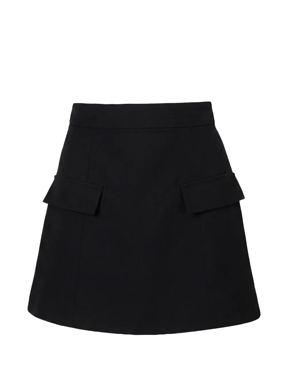 Vestiaire d'un Oiseau Libre Sugar pocket mini skirt - Nero