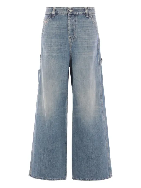 Diesel utility-pocket cotton jeans