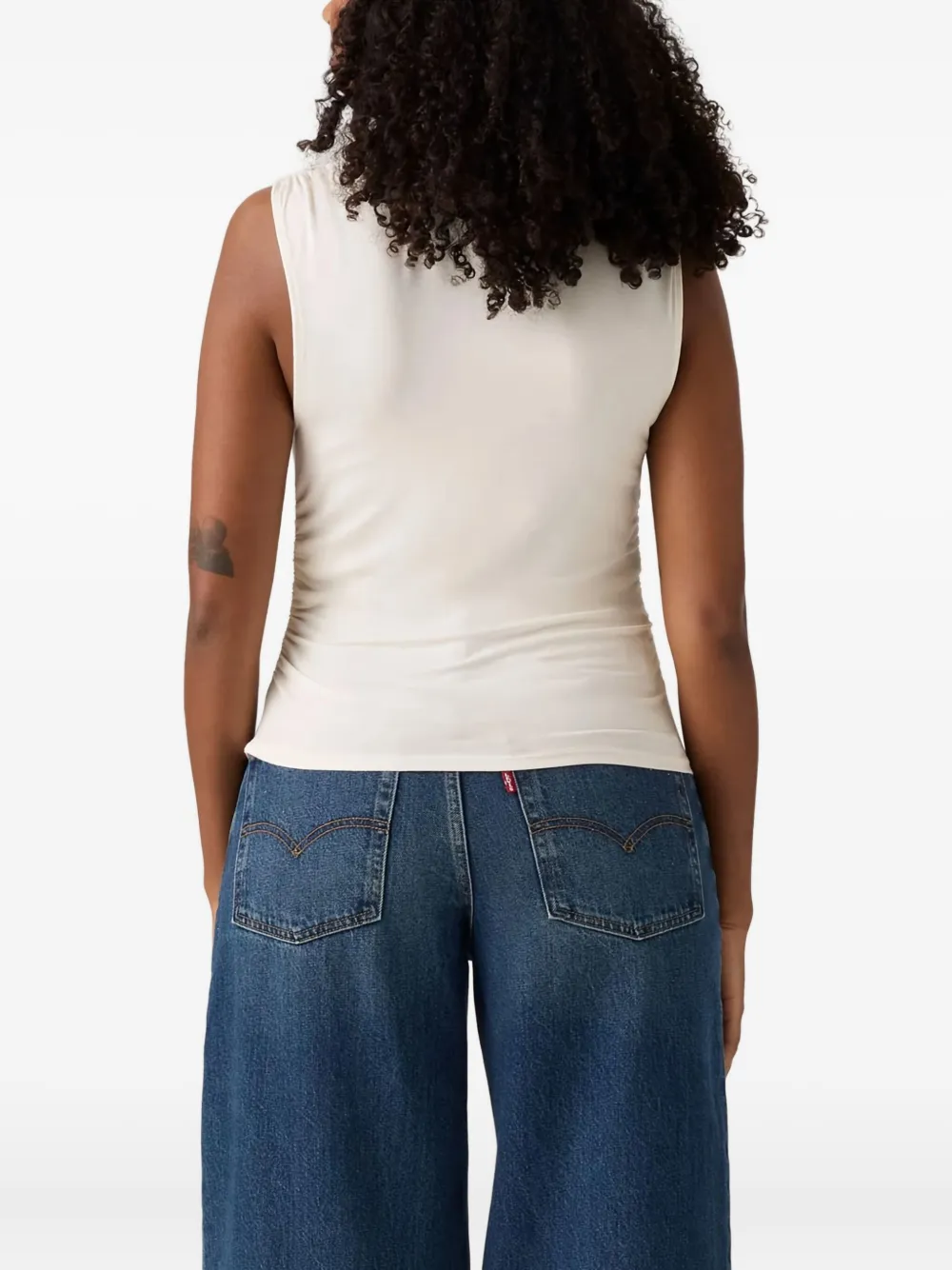 Levi's ruched-design sleeveless top | Vests & Tank Tops | Image 2