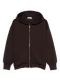 TWINSET zip-up hoodie - Black