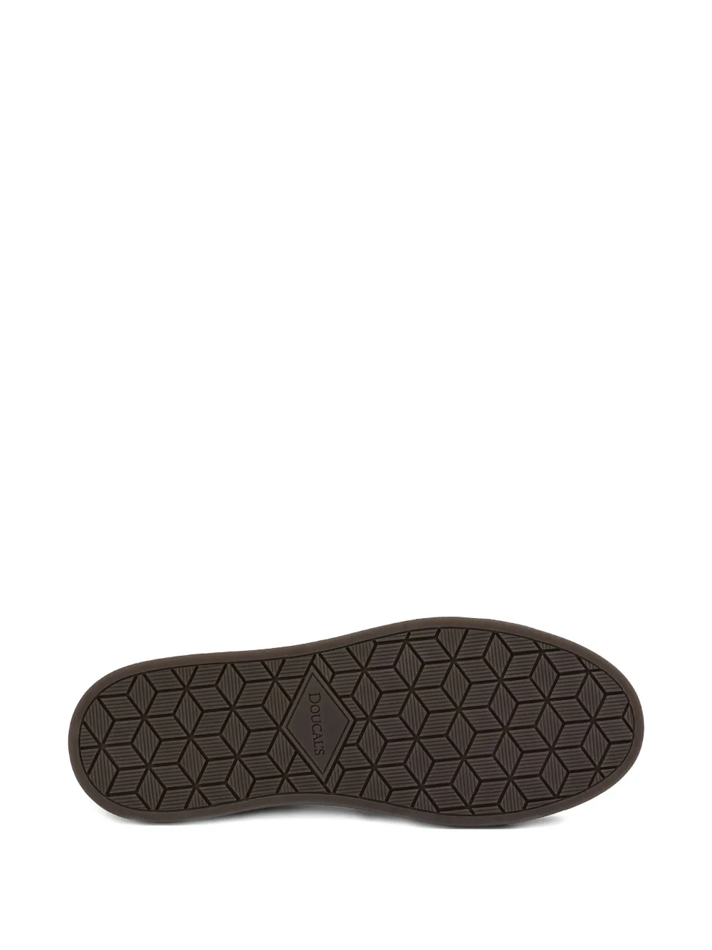 Doucal's suede lace-up sneakers Brown