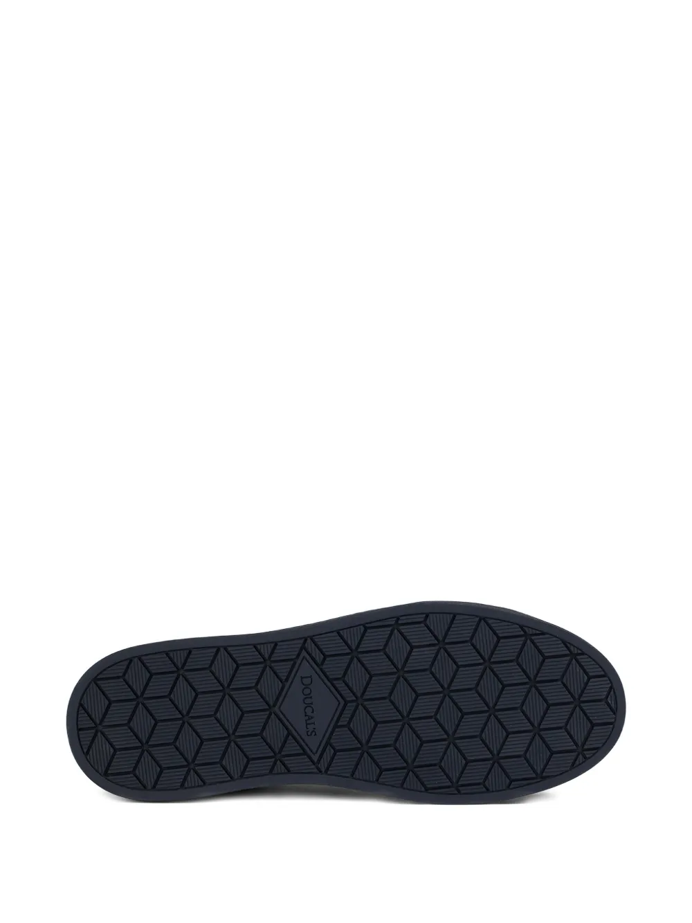 Doucal's leather lace-up sneakers Blue
