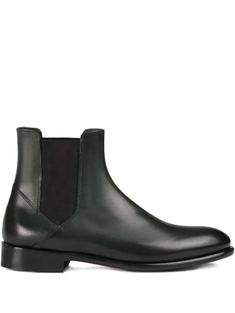 Doucal's elastic-panel leather boots