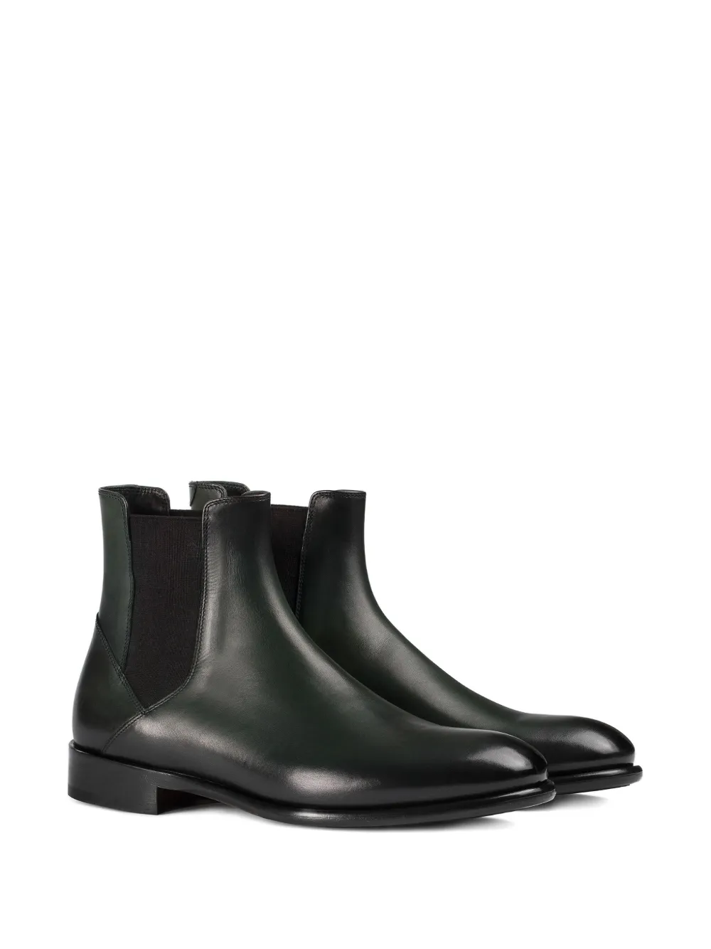 Doucal's elastic-panel leather boots | Chelsea Boots | Image 2