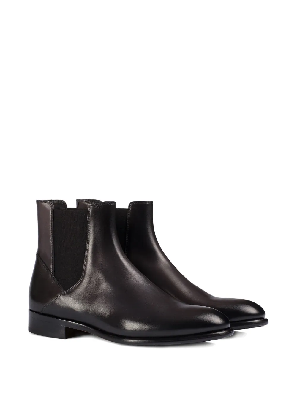 Doucal's elastic-panel leather chelsea boots | Chelsea Boots | Image 2
