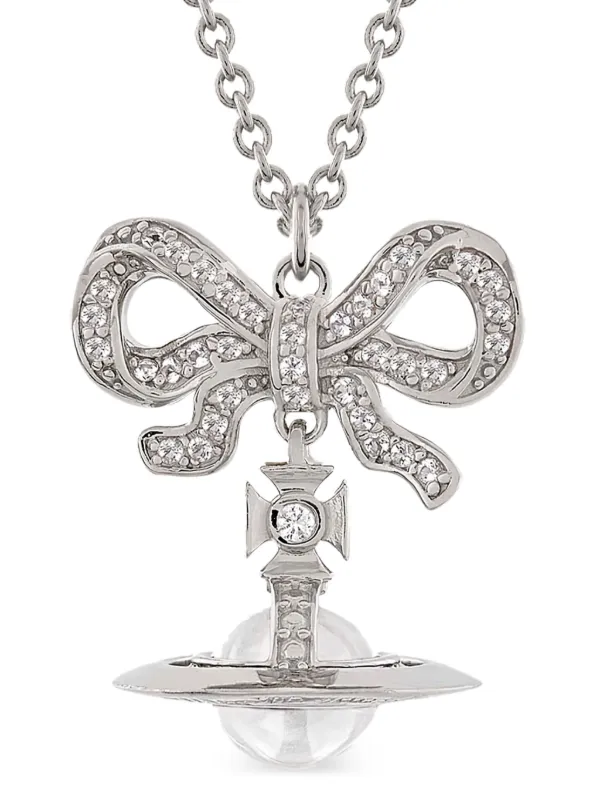 Vivienne Westwood Octavie ペンダントネックレス | シルバートーン