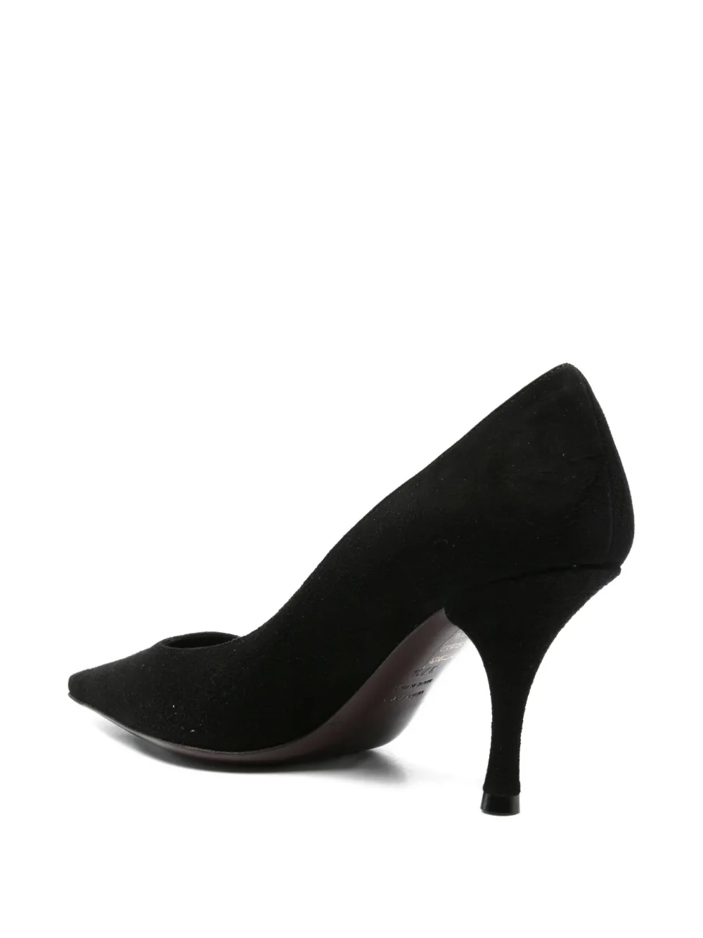 Roberto Festa 80mm Pointed-toe Suede Pumps In Black
