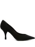 Roberto Festa 80mm pointed-toe suede pumps - Black