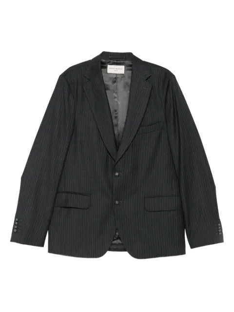 Officine Generale blazer con botones y rayas diplomáticas estampadas