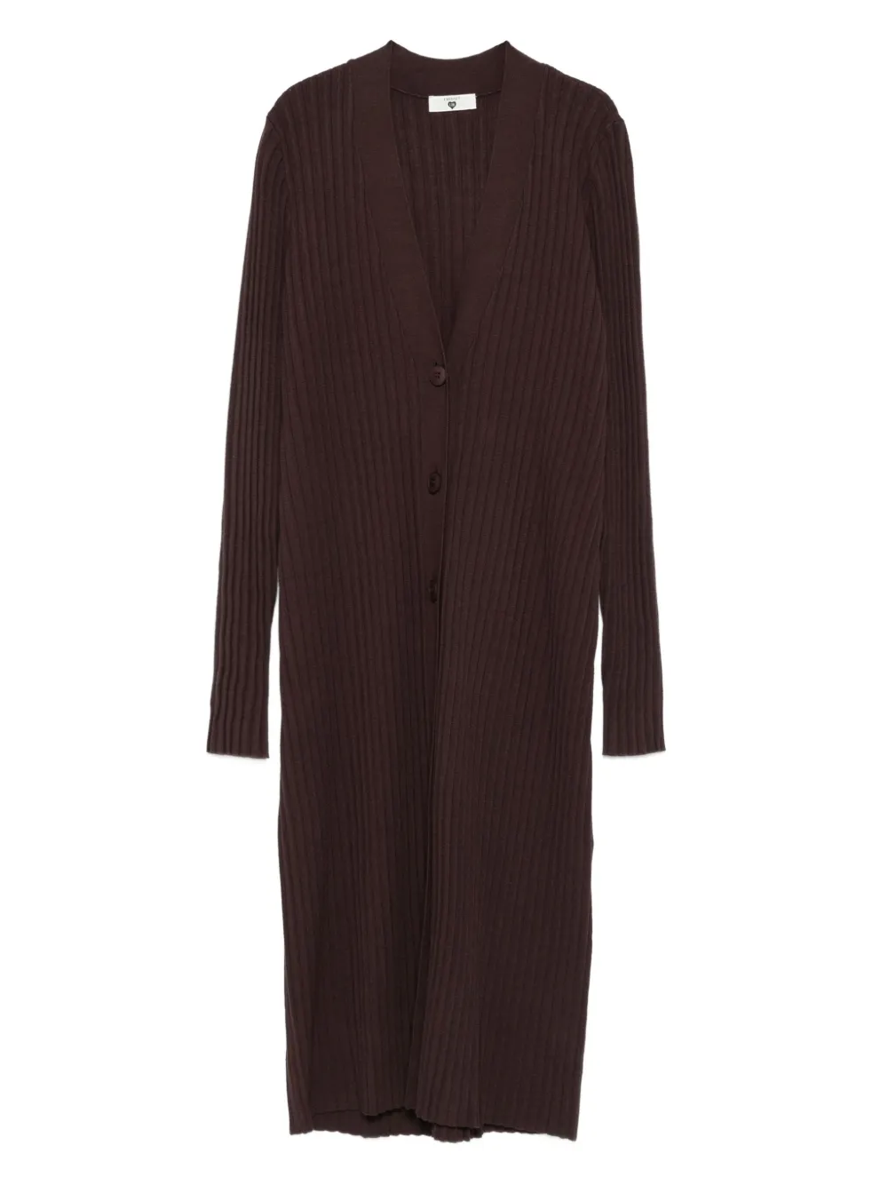 TWINSET ribbed buttoned cardigan | Black | Image 1