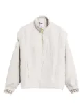 Nike textured panelled jacket - 072 Light Bone/Phantom