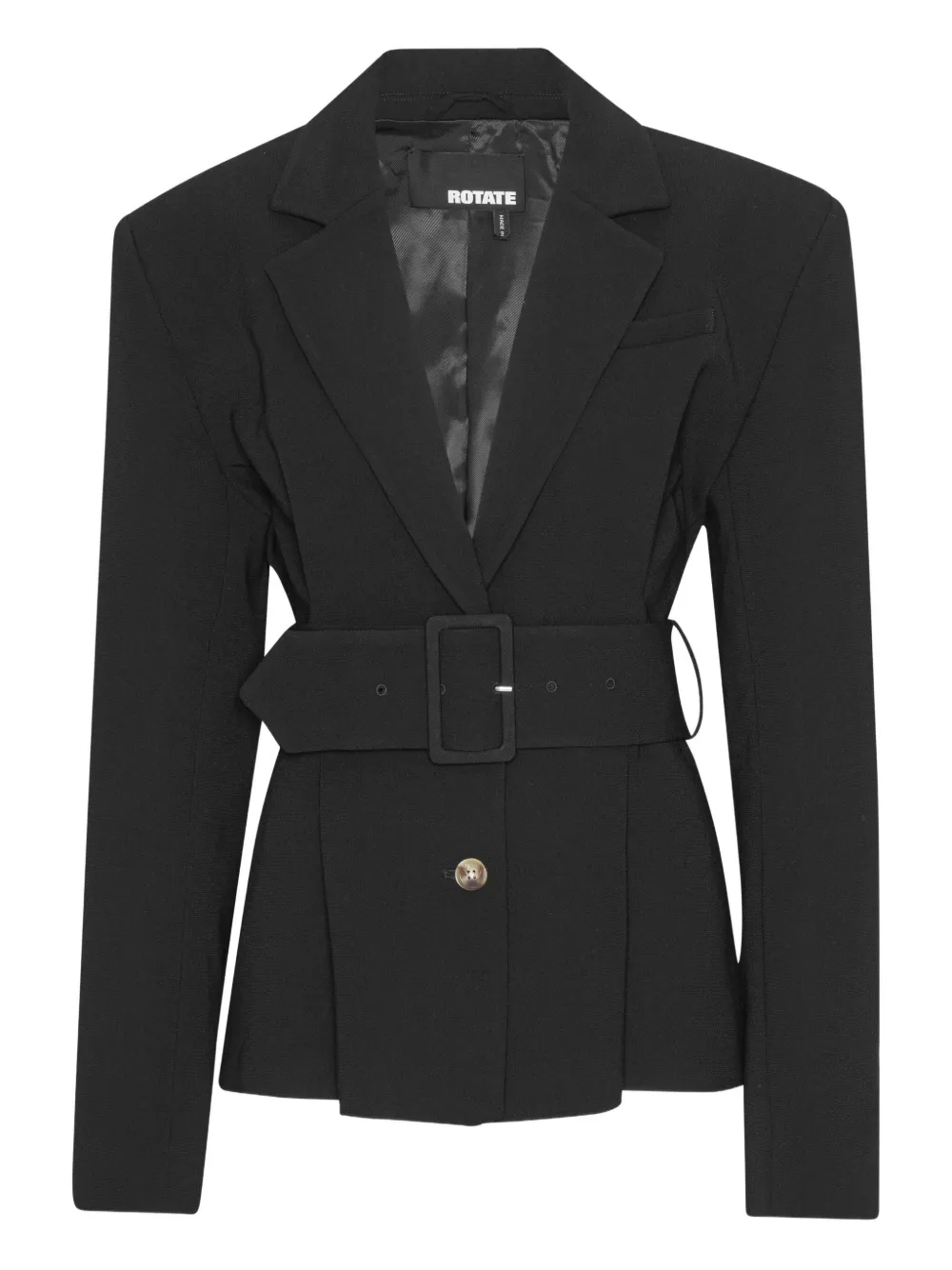 ROTATE BIRGER CHRISTENSEN belted blazer | Black | Image 1