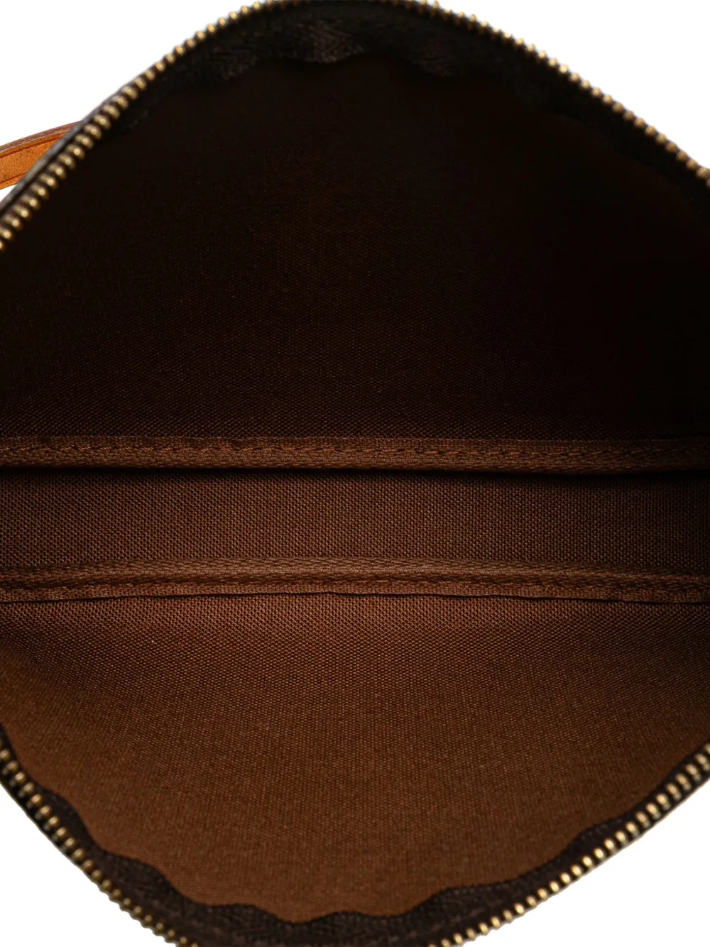 Pre-owned Louis Vuitton 2001 Stephen Sprouse Monogram Graffiti Pochette Accessoires Shoulder Bag In Brown