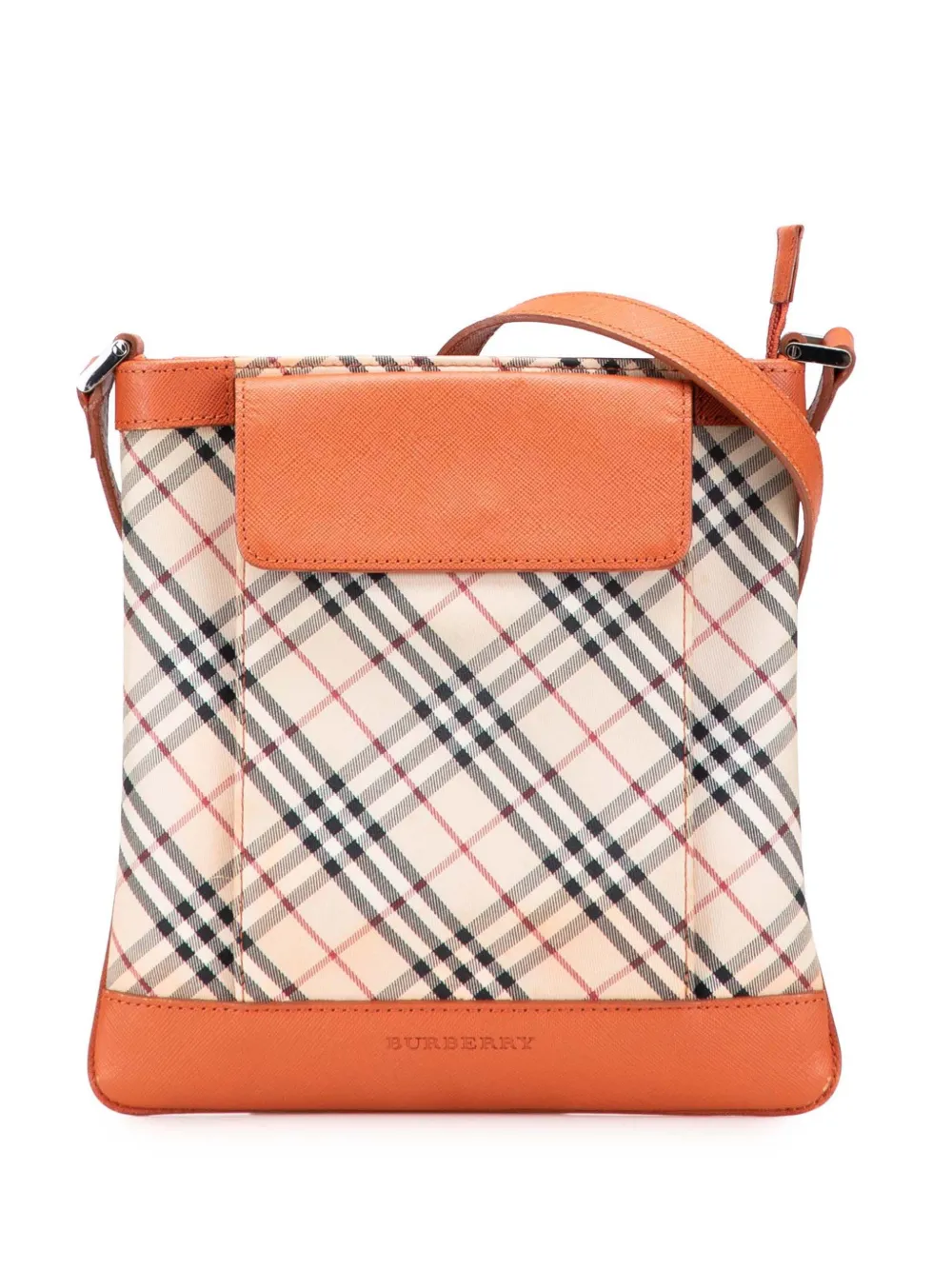 Burberry Pre-Owned 2000-2017 Nova Check Canvas crossbody bag - ブラウン Burberry Pre-Owned 2000-2017 Nova Check Canvas crossbody bag - ブラウン