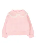 Levi's Kids lace-trimmed collar sweatshirt - Pink