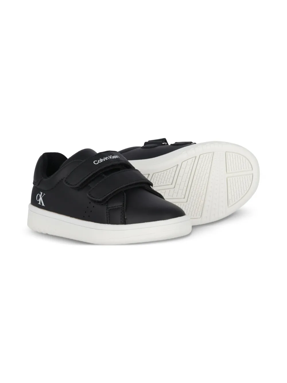 Calvin Klein Kids Sneakers met logoprint Zwart