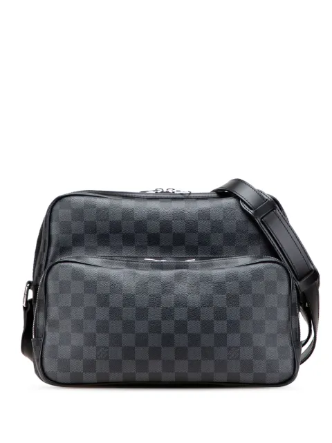 Louis Vuitton Pre-Owned 2008 Damier Graphite Sac Leoh crossbody bag