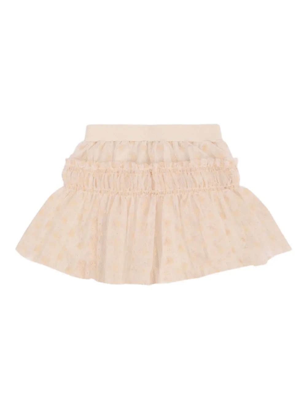 Mayoral Babies' Star-print Ruffled Tutu Skirt In Neutral