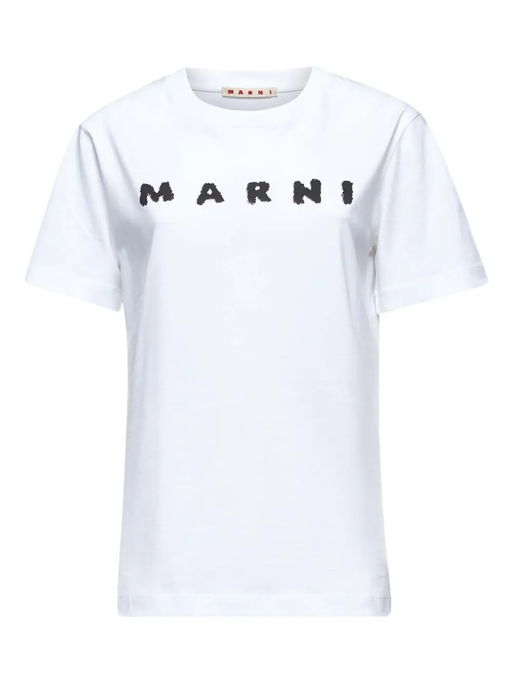 Marni T-shirt met logo Wit