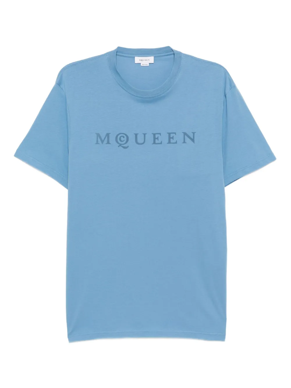 Alexander McQueen logo T-shirt | Blue | Image 1