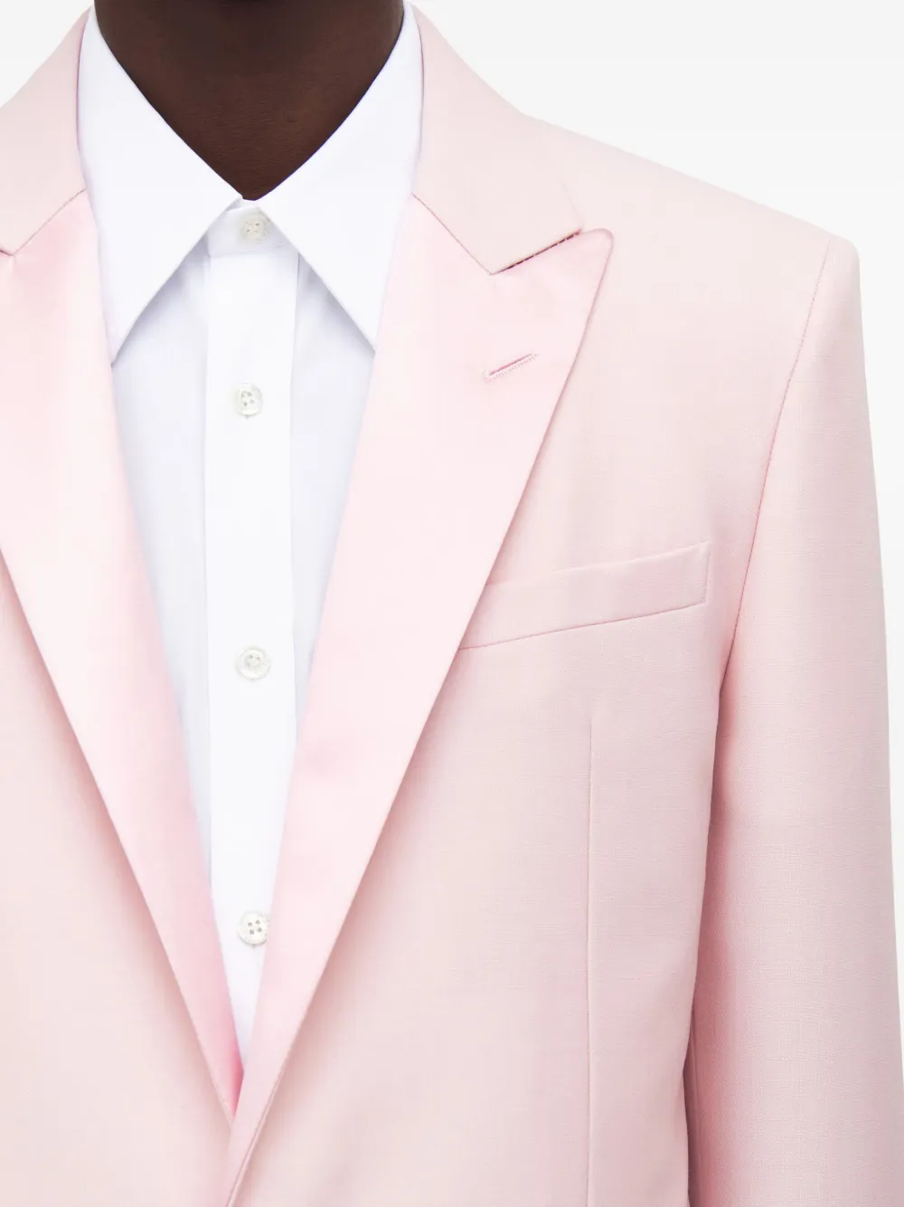 Alexander McQueen button blazer Roze