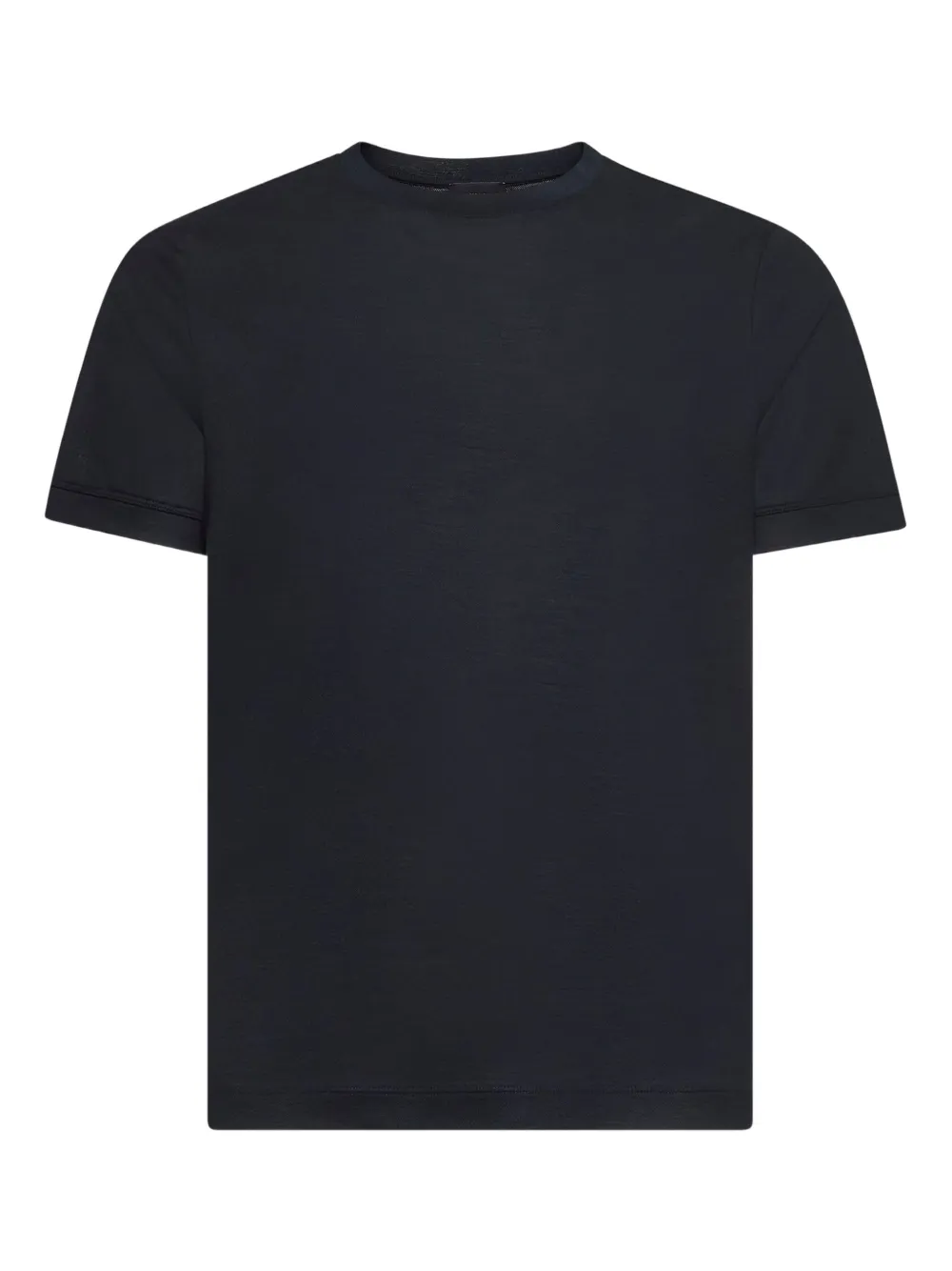 Giorgio Armani crew-neck T-shirt Blauw