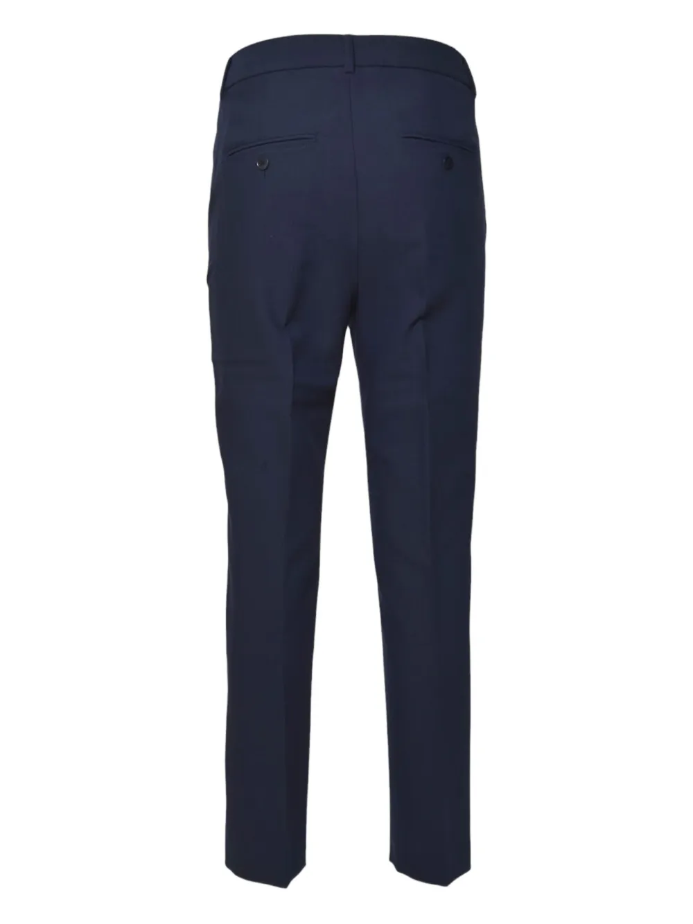 Weekend Max Mara cotton-blend trousers - Blauw