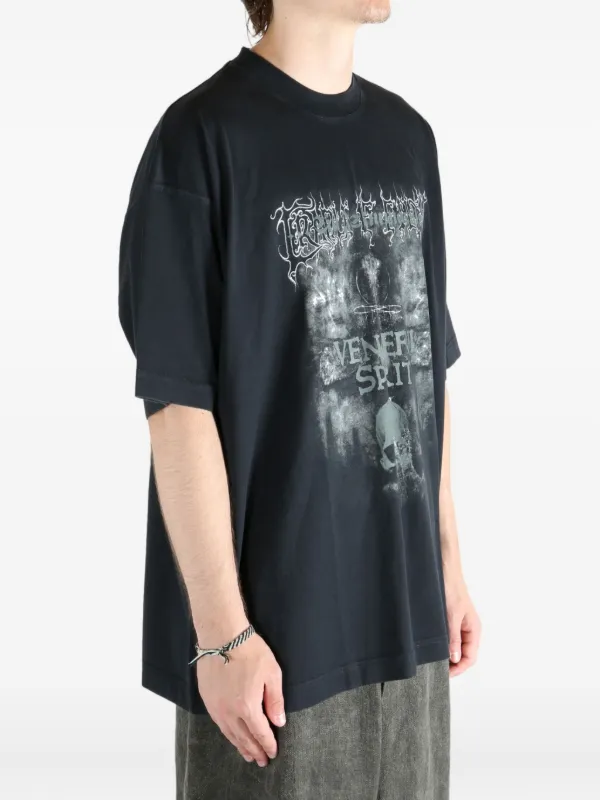 VETEMENTS コットン Tシャツ | ブラック | FARFETCH JP
