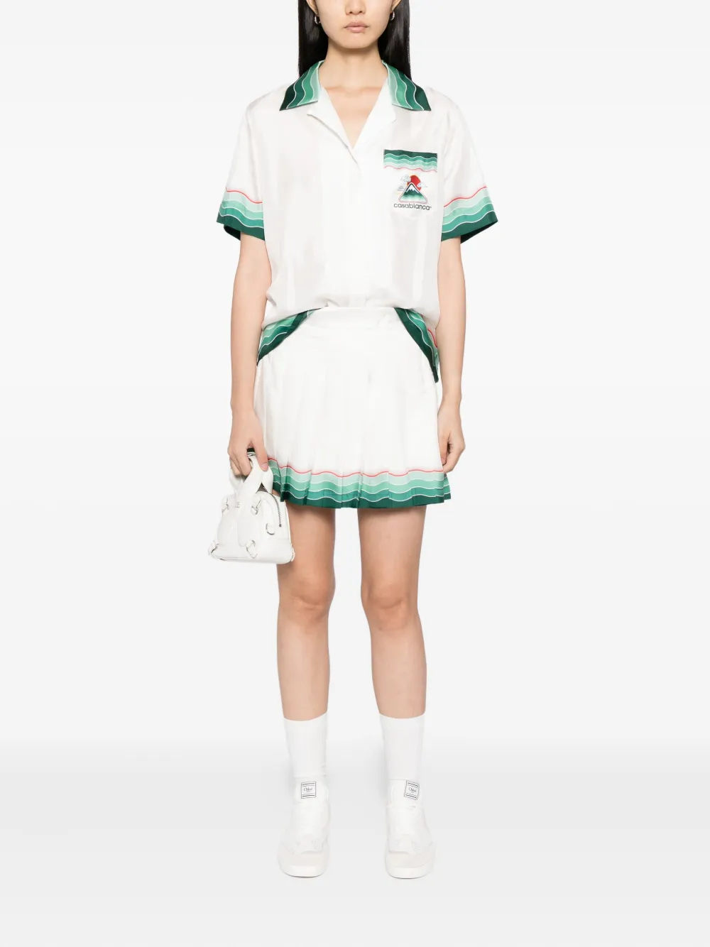 Casablanca Tennis rok Wit