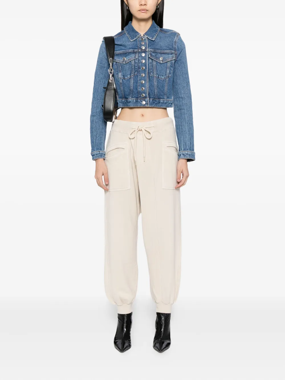 R13 cotton-blended trousers | Sweatpants | Image 2