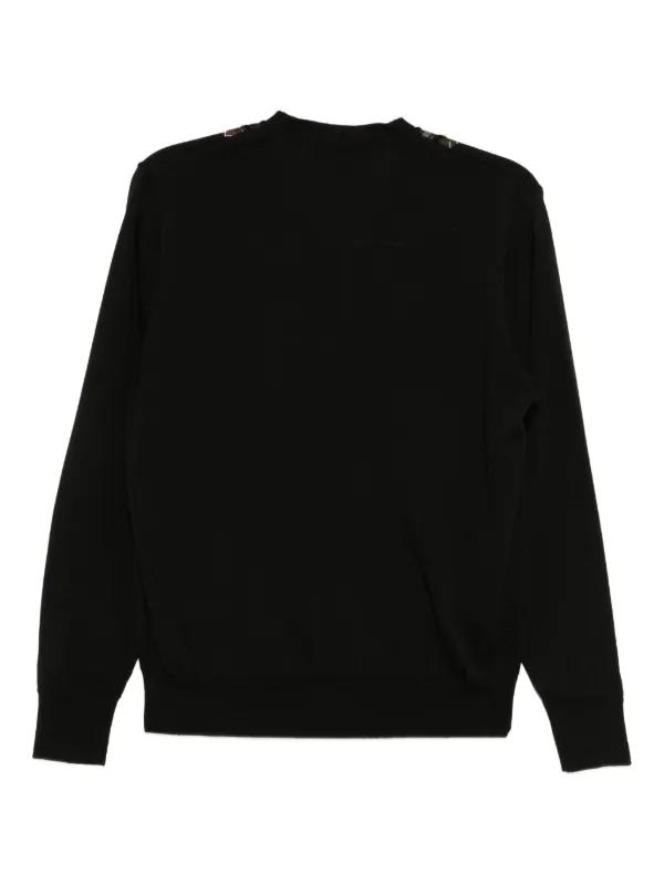 Kolor ストライプ カーディガン | ブラック | FARFETCH JP