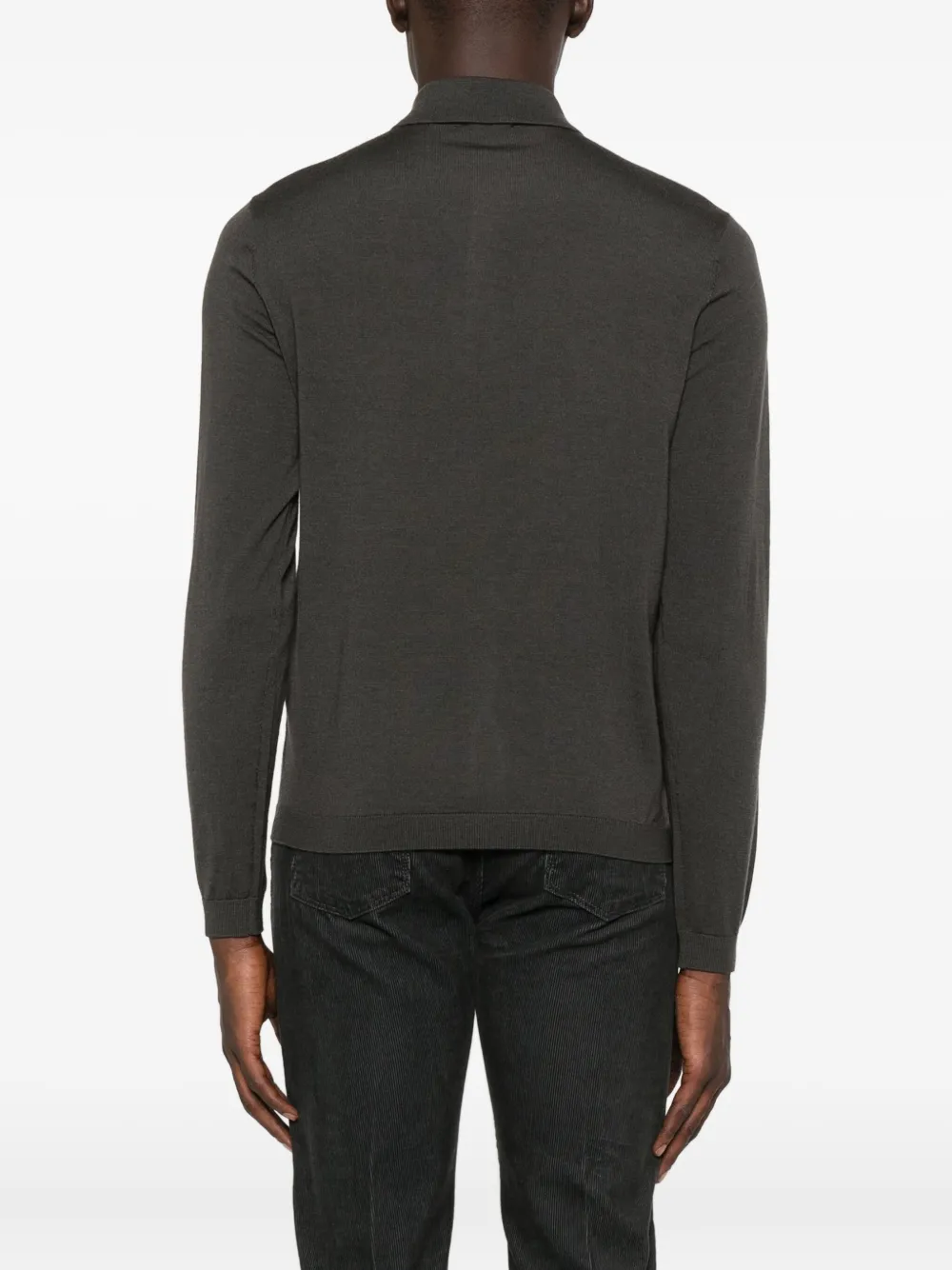 Emporio Armani Vest met polokraag Grijs
