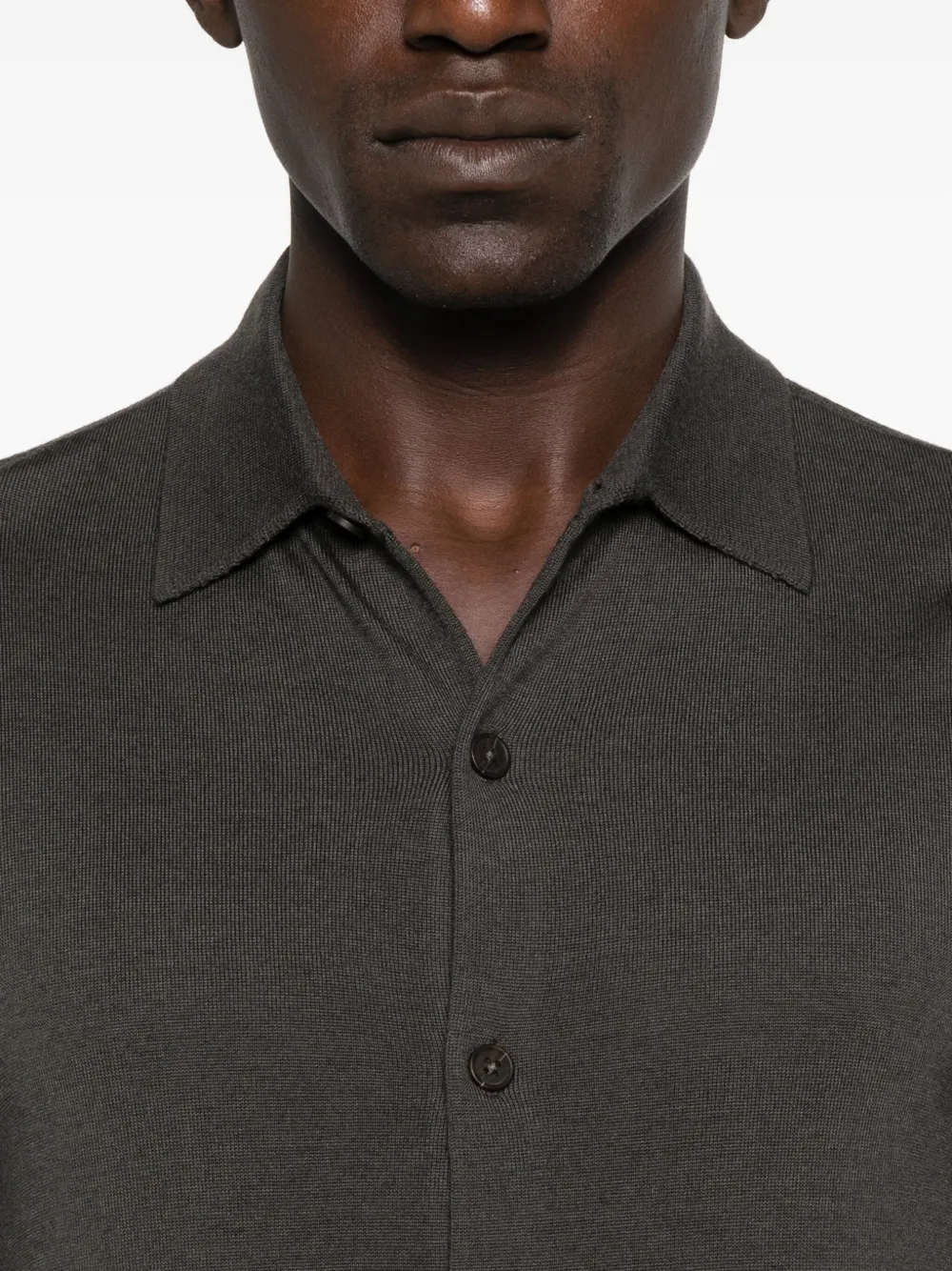 Emporio Armani Vest met polokraag Grijs